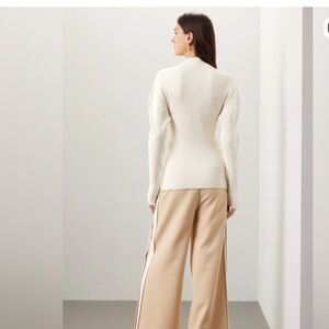 A.L.C. Cream Long Sleeve Top